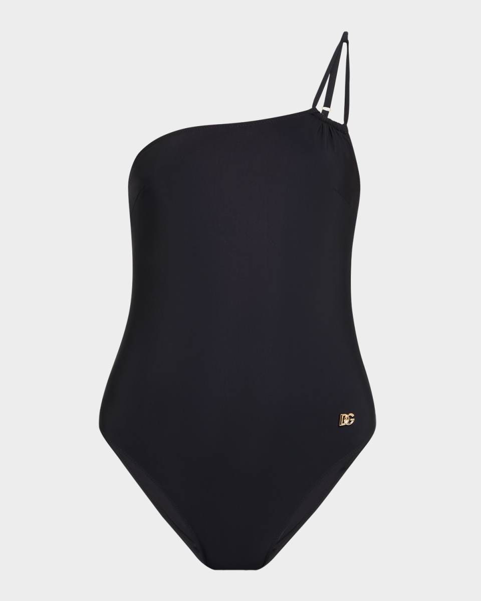 Asymmetric One-Piece Swimsuit